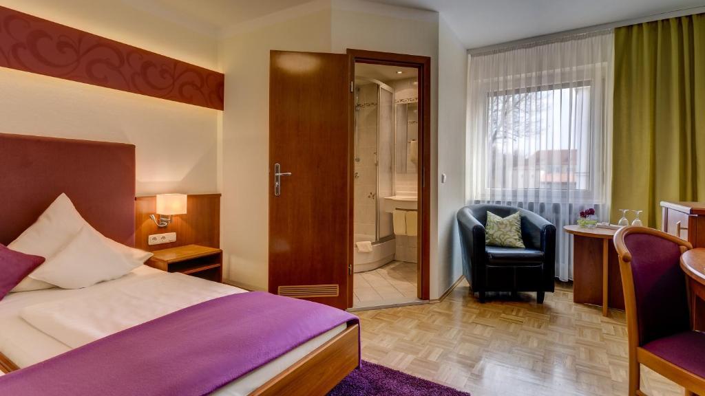 Hotel Restaurant Weihenstephaner Stuben ランツフート 部屋 写真